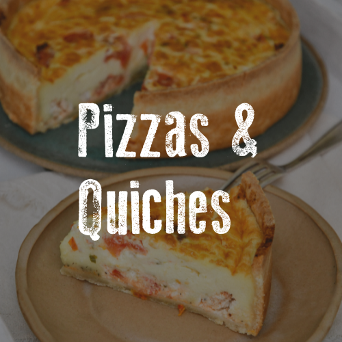 Pizzas & quiches