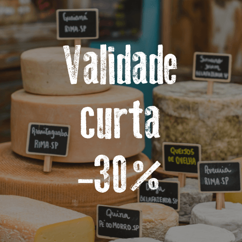 Validade curta -30%